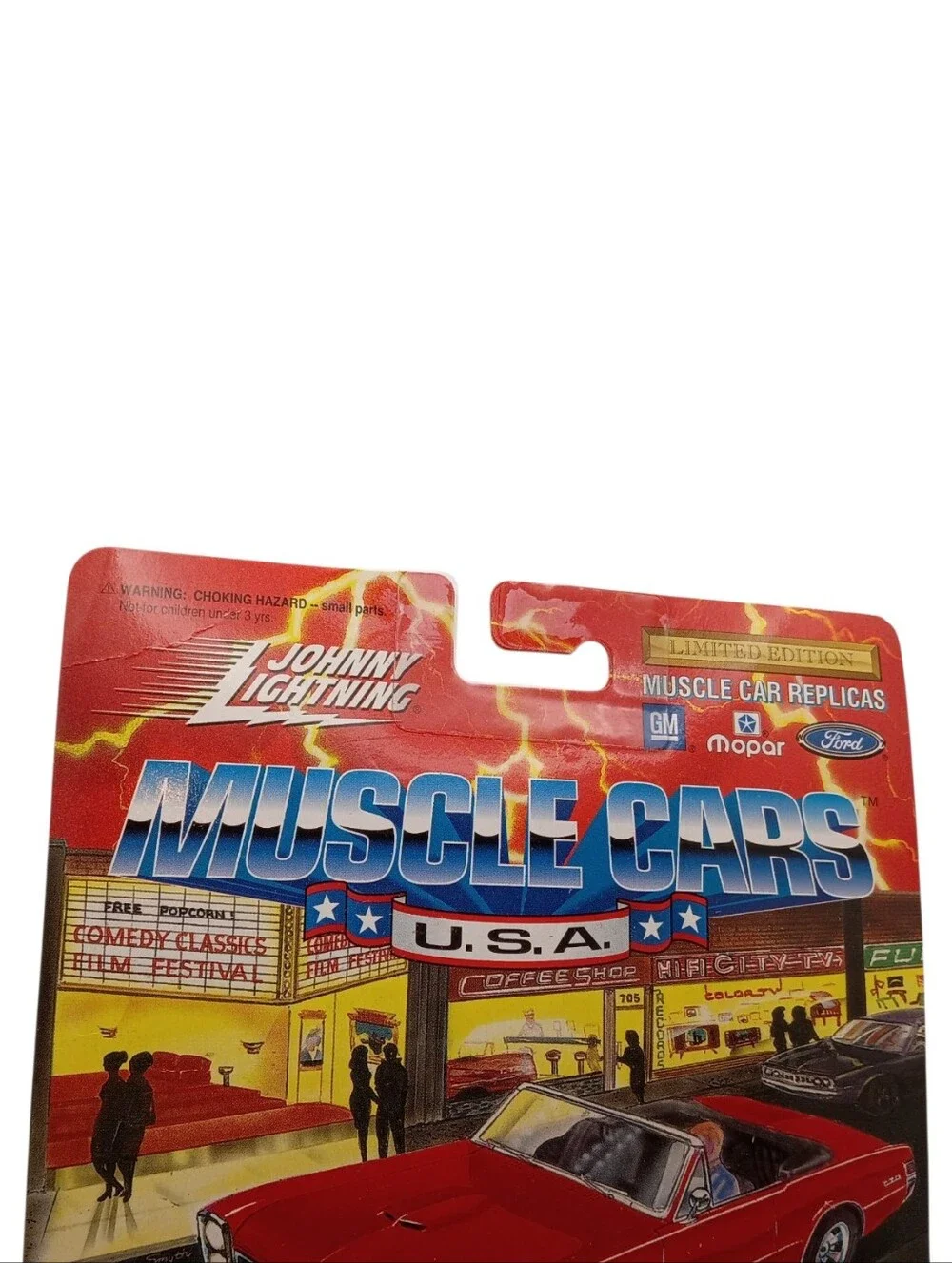 1995 Johnny Lightning MUSCLE CARS USA Series 4 1970 Dodge Super Bee Red!